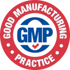 Glyco Reset GMP-certified facility badge