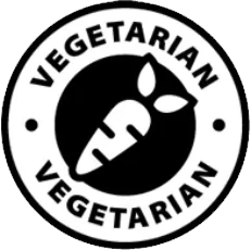 Vegetarian seal on the Glyco Reset artwork